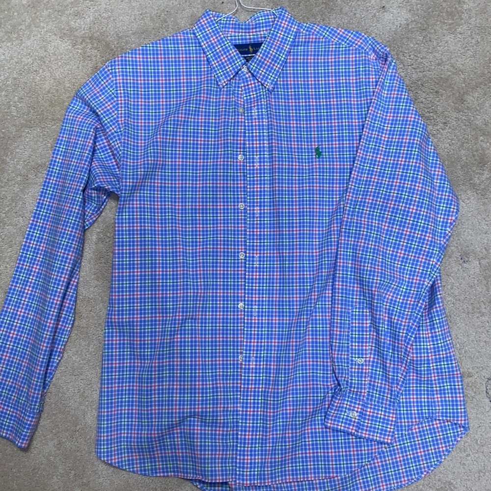 Mens button up Ralph Lauren shirt